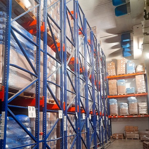 Stockage sur rack froid négatif